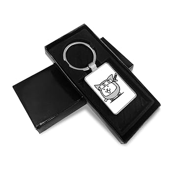 【1109 - 1】摘ままれにゃんこのキーホルダー／ペンダント Amazon.co.jp: [JANUA] にゃんこ大戦争 キーホルダー キー